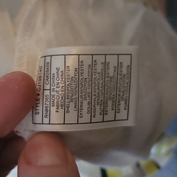 NWOT CUPCAKES AND CASHMERE MARGUERITE STRIPE DRESS W/ SHOULDER TIES Size 6 - Picture 4 of 7